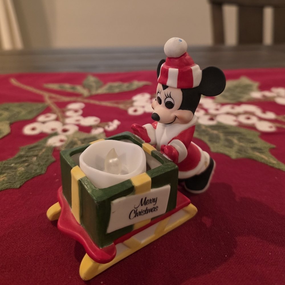 Mickey Mouse Christmas Candle Holder